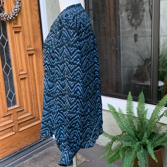 A.L.C Women’s Silk Button Down Shirt Long Sleeve 8 - Picture 6 of 11